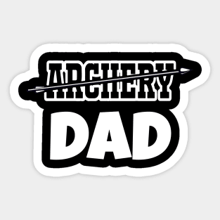 Archery Dad Sticker